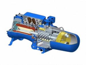 Spare Part HVAC & Refrigeration System Screw compressor